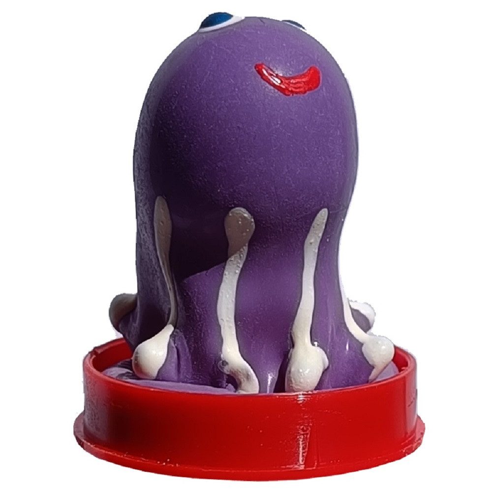 ERCO Kondome Scherzkondom Sommer Tintenfisch, 1 St., handbemalter Scherzartikel