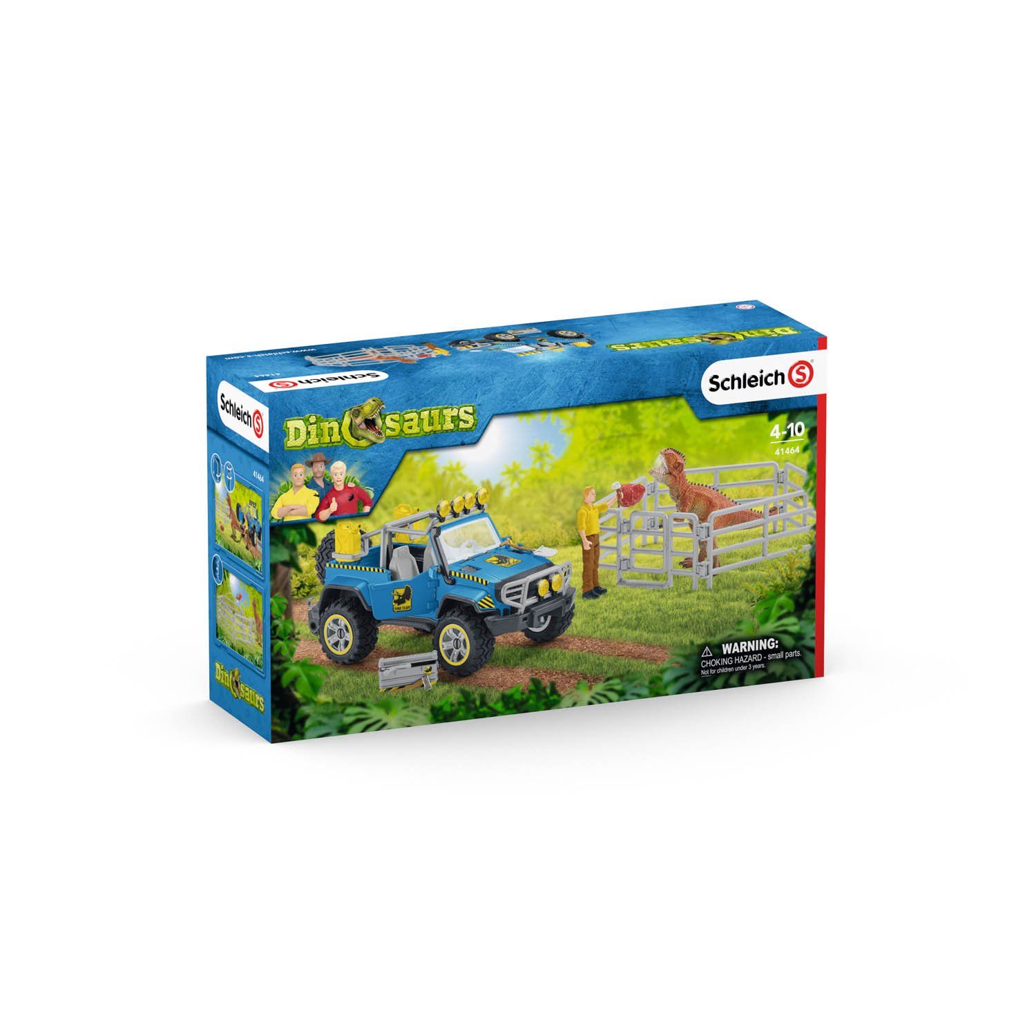 Schleich Geländewagen Dino-Außenposten mit Spielfigur - 41464 Schleich®