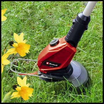 Einhell Akku-Rasentrimmer Power X-Change GE-CT 18 Li-Solo+Ersatzmesser, 24 cm Arbeitsbreite Messer, (21 St), ohne Akku, ohne Ladegerät