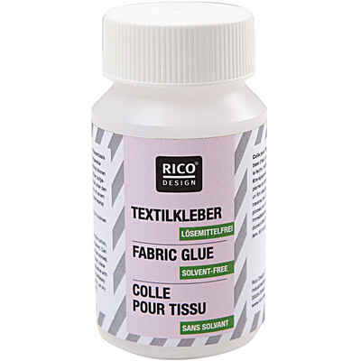 Rico Design Bastelkleber Textilkleber 135g (Lösemittelfrei)