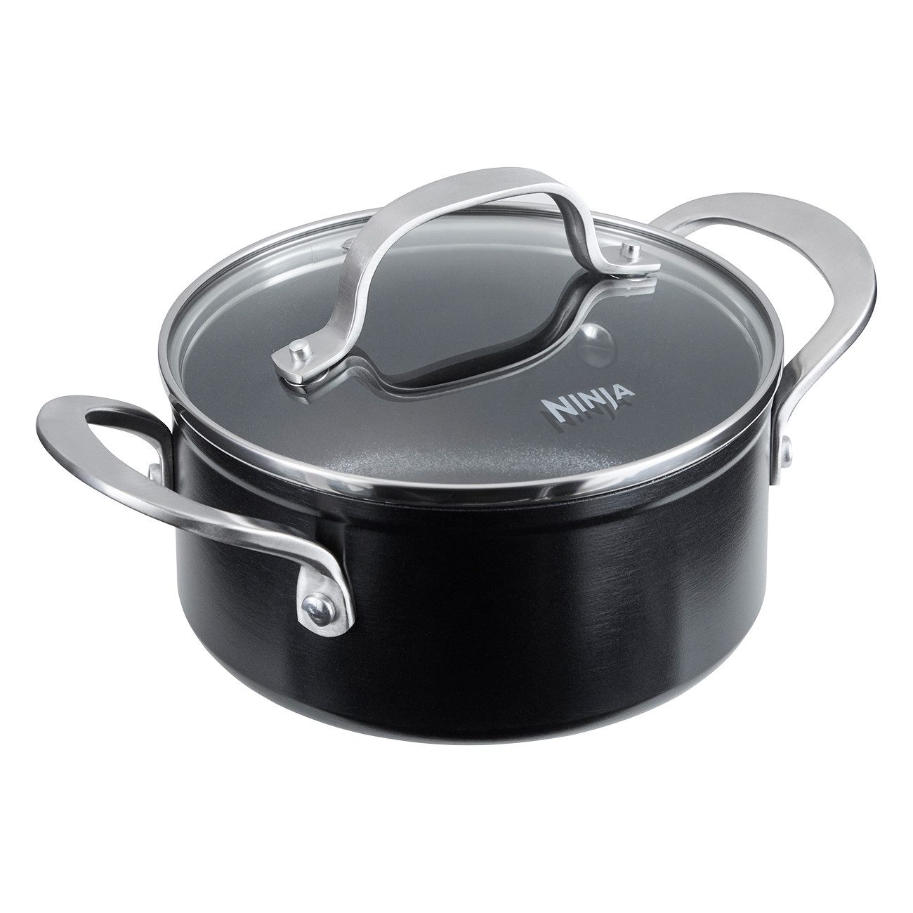 NINJA Suppentopf C10216DE ZEROSTICK Essentials Suppentopf (16 cm), Aluminium