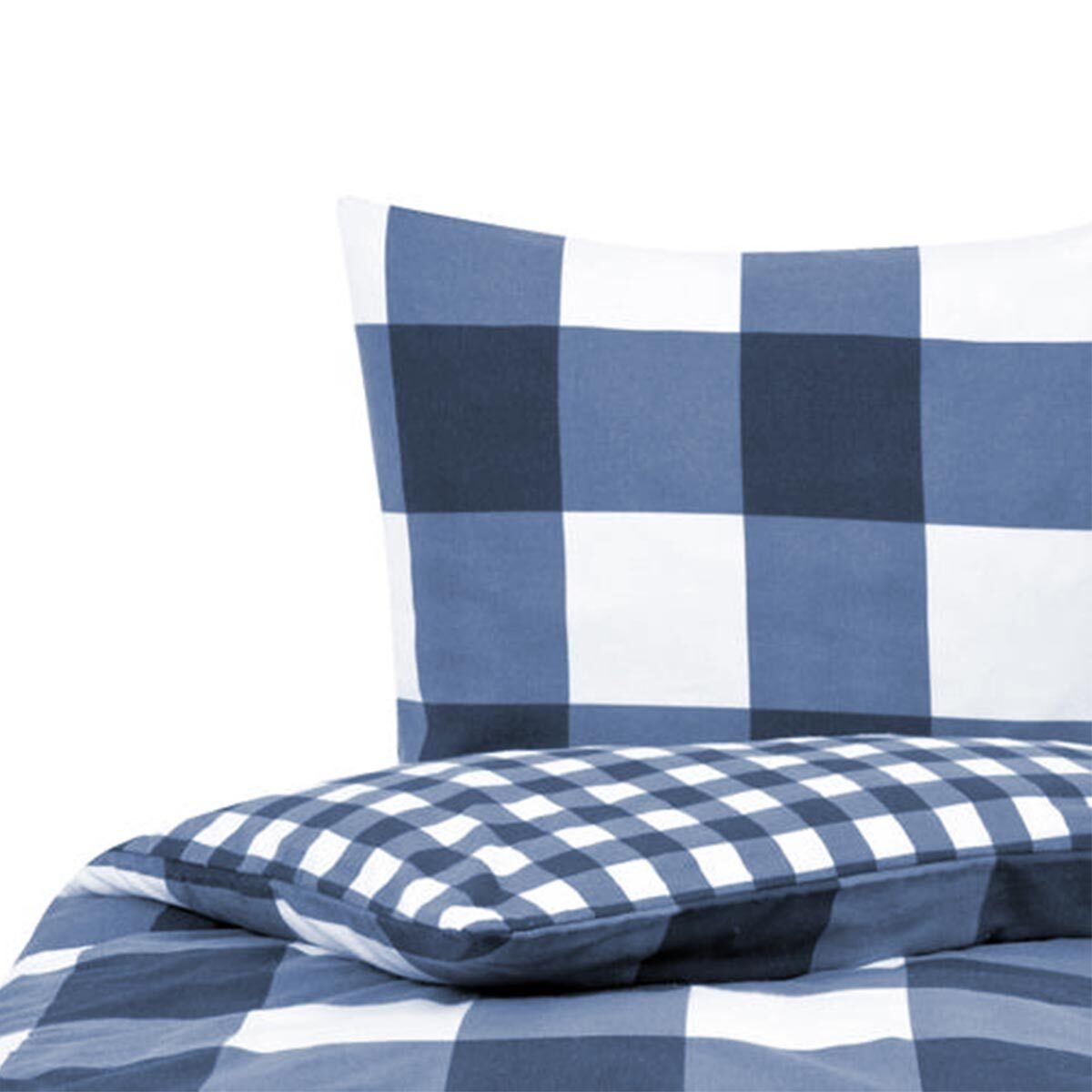 TRAUMSCHLAF Bettwäsche Karos, Flanell, 2 teilig, günstig online kaufen