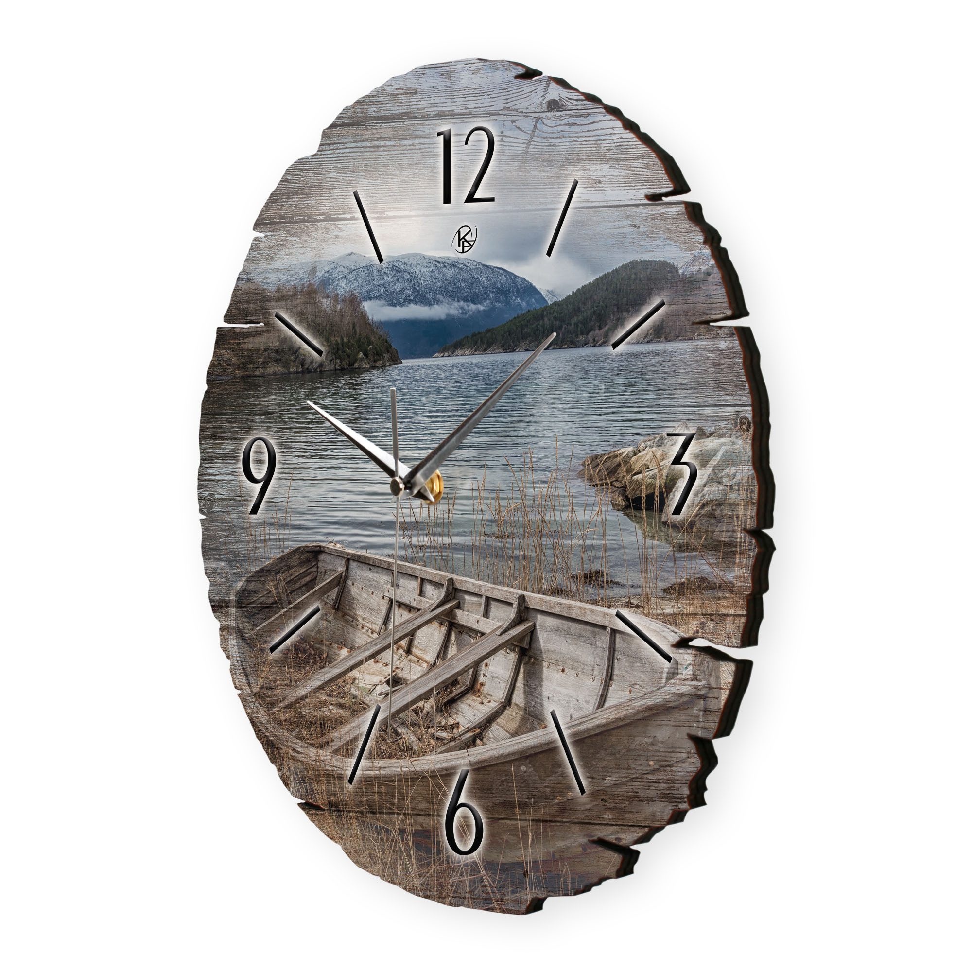 Kreative Feder Wanduhr Wanduhr "Boot" aus günstig online kaufen