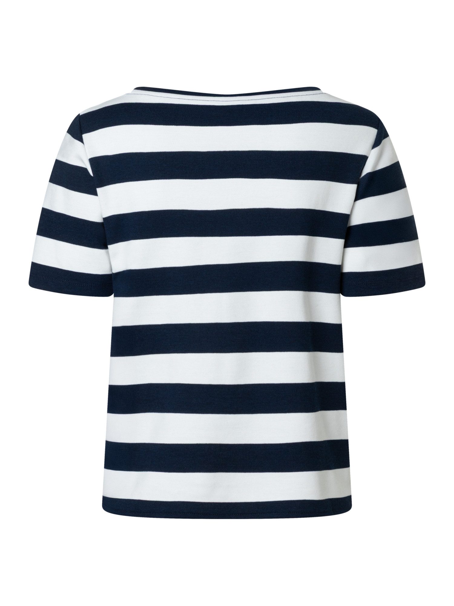 MORE&MORE Kurzarmshirt Heavy Jersey-Shirt, gestreift, boxy – Bild 4 von 5