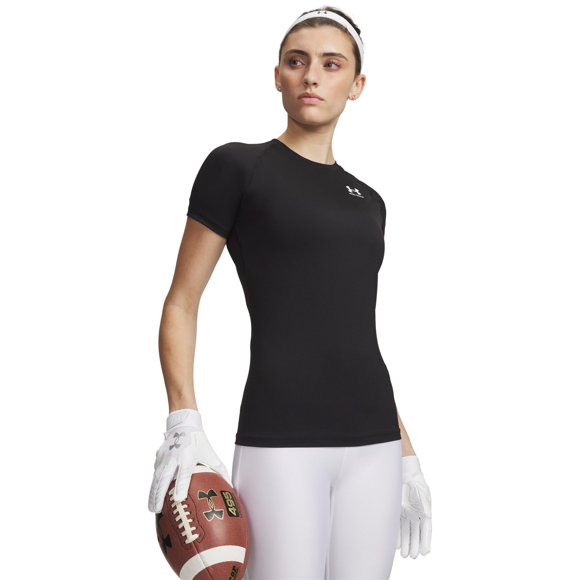 Under Armour® Unterziehshirt Under Armour Damen Shirt Shirt HG Authentics Comp SS 1365460