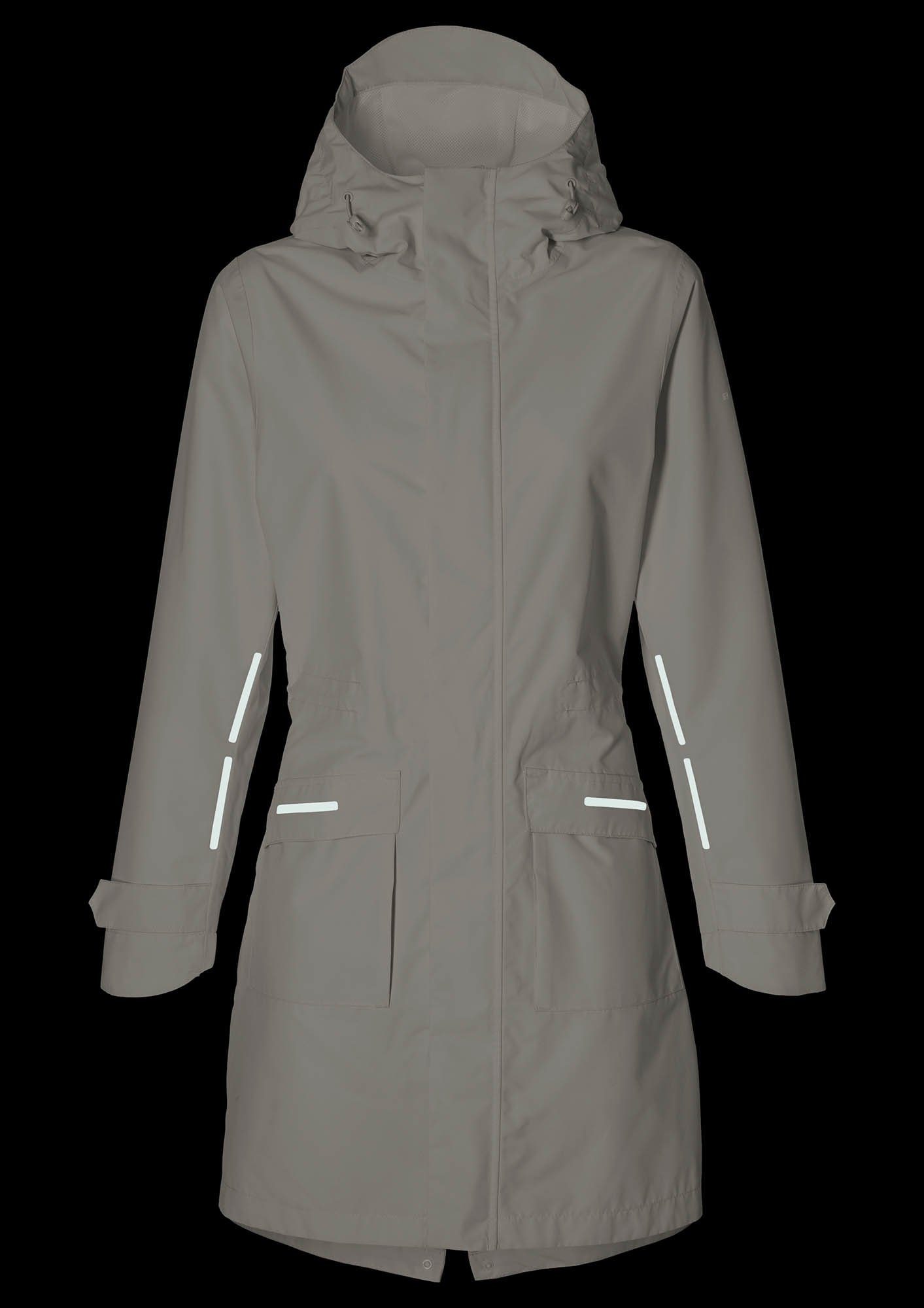 Basil Fahrradjacke Fahrrad Regenparka Mosse