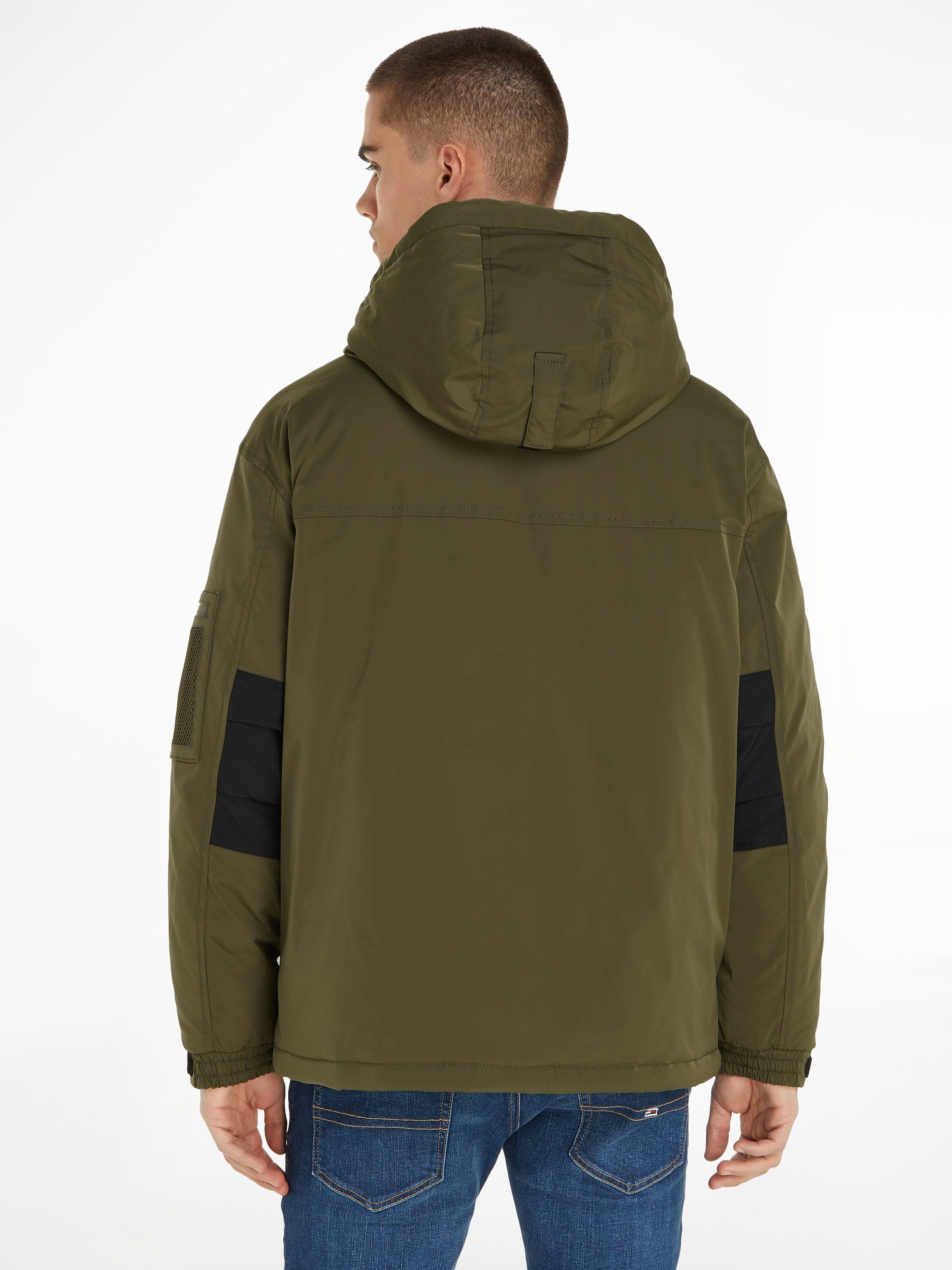 TECH Blouson JACKET TJM Tommy Jeans Drab Olive Green