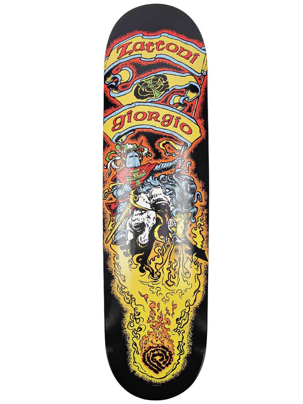 Powell Peralta Skateboard Powell-Peralta Skateboard Deck Shape 249 8'' Giorgio Zattoni Crusader