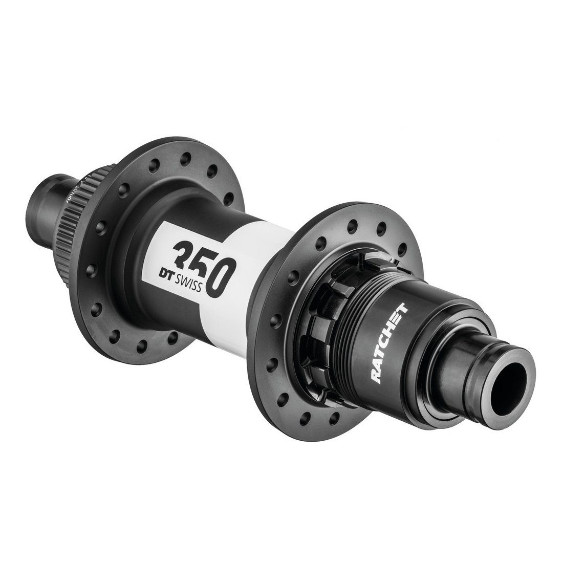 Hinterradnabe HR-Nabe DT Swiss 350 MTB DB 142/12mm TA, CL, 32L, Sram XD