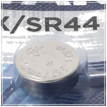 VARTA Varta V76PX Alkaline Batterie, 10L14, 357, SR44, GS13, 5,4 x 11,6 mm Fotobatterie, (1,6 V)