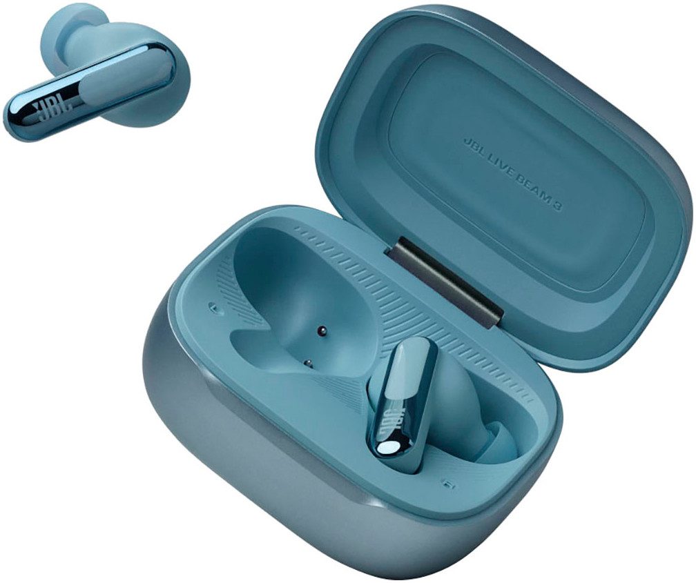 JBL LIVE FLEX 3 wireless In-Ear-Kopfhörer (Adaptive Noise-Cancelling, Hi-Res, Multi-Point-Verbindung, A2DP Bluetooth, True Adaptive Noise Cancelling, IP54, Personi-Fi 3.0)