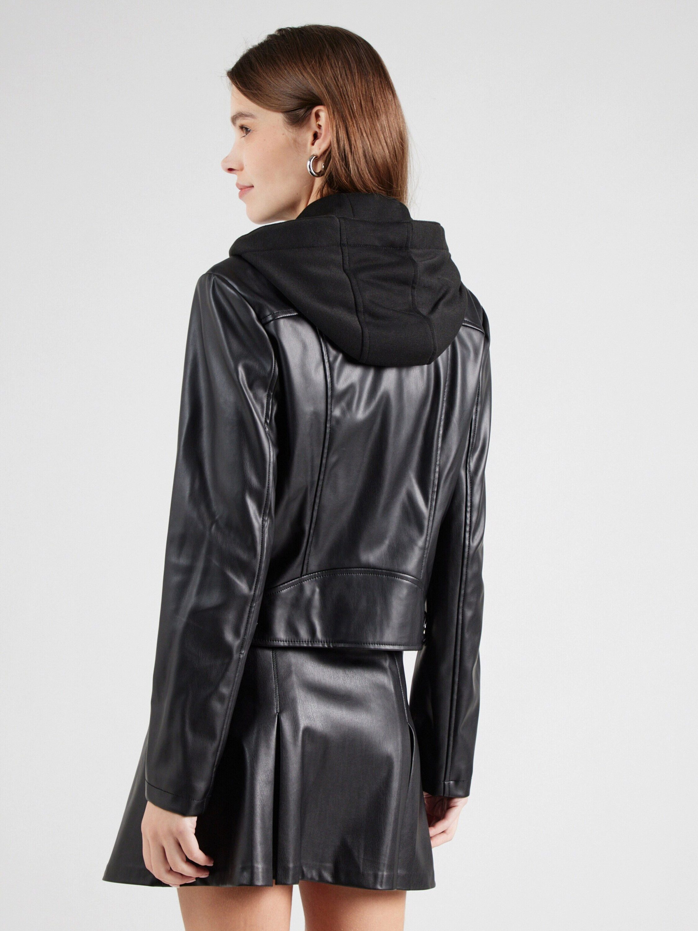 Guess Lederjacke Dexa (1-St)