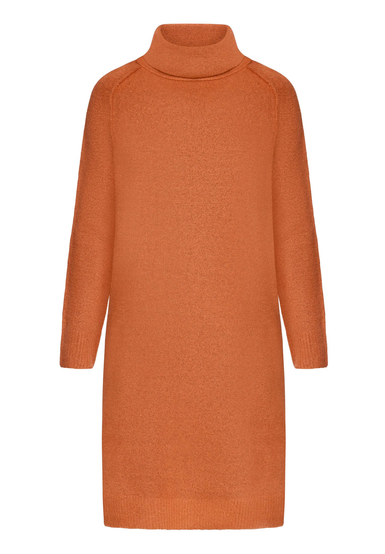 Cartoon Strickkleid Damen mit Turtle Neck