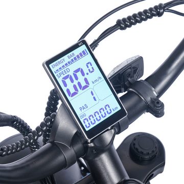 DOTMALL E-Bike Hochleistungs-Mountainbike V8 mit einem intelligenten LCD-Bildschirm