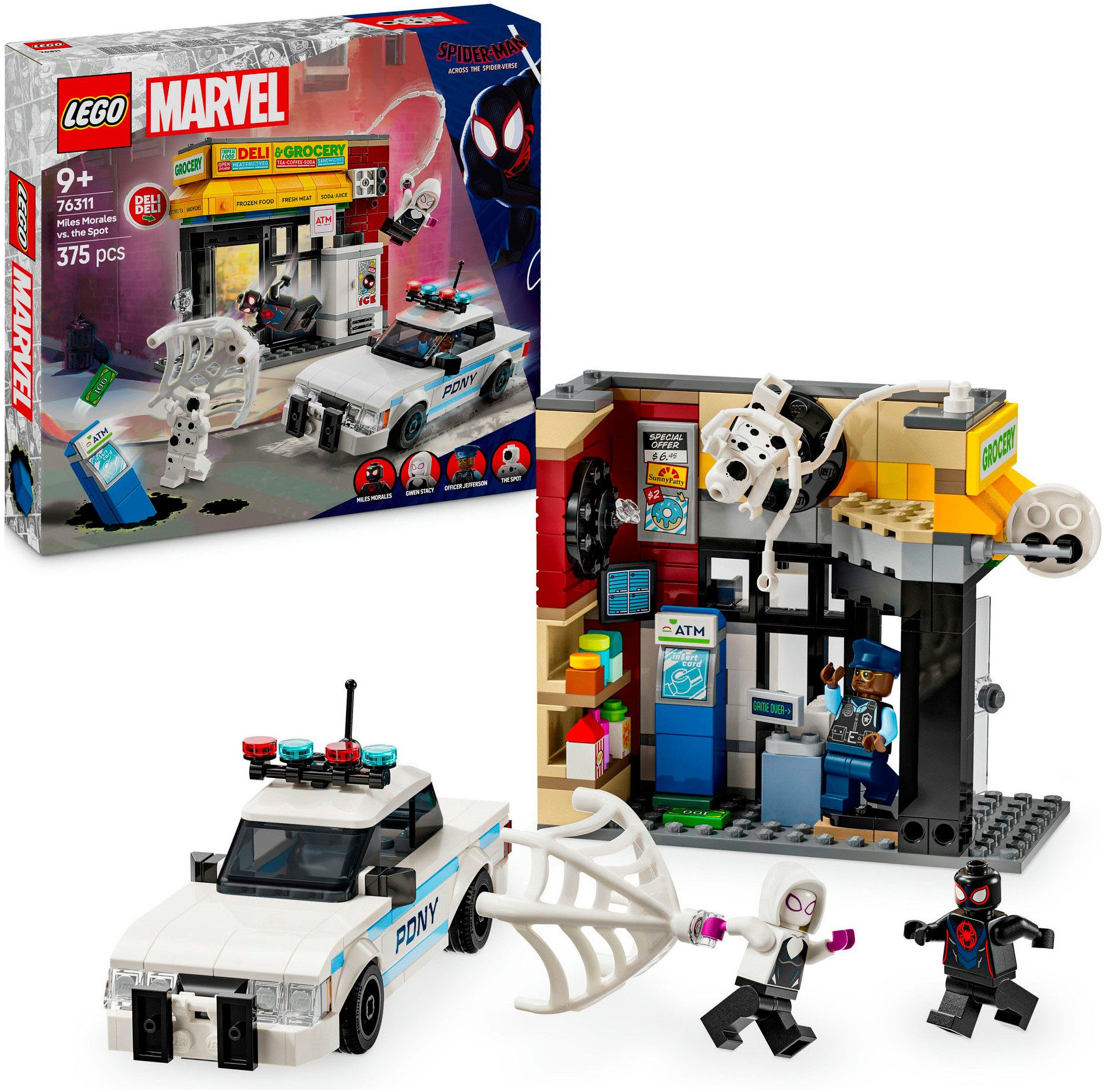 LEGO® Spider-Verse: Miles Morales vs. Spot (76311), LEGO Super Heroes Konst günstig online kaufen