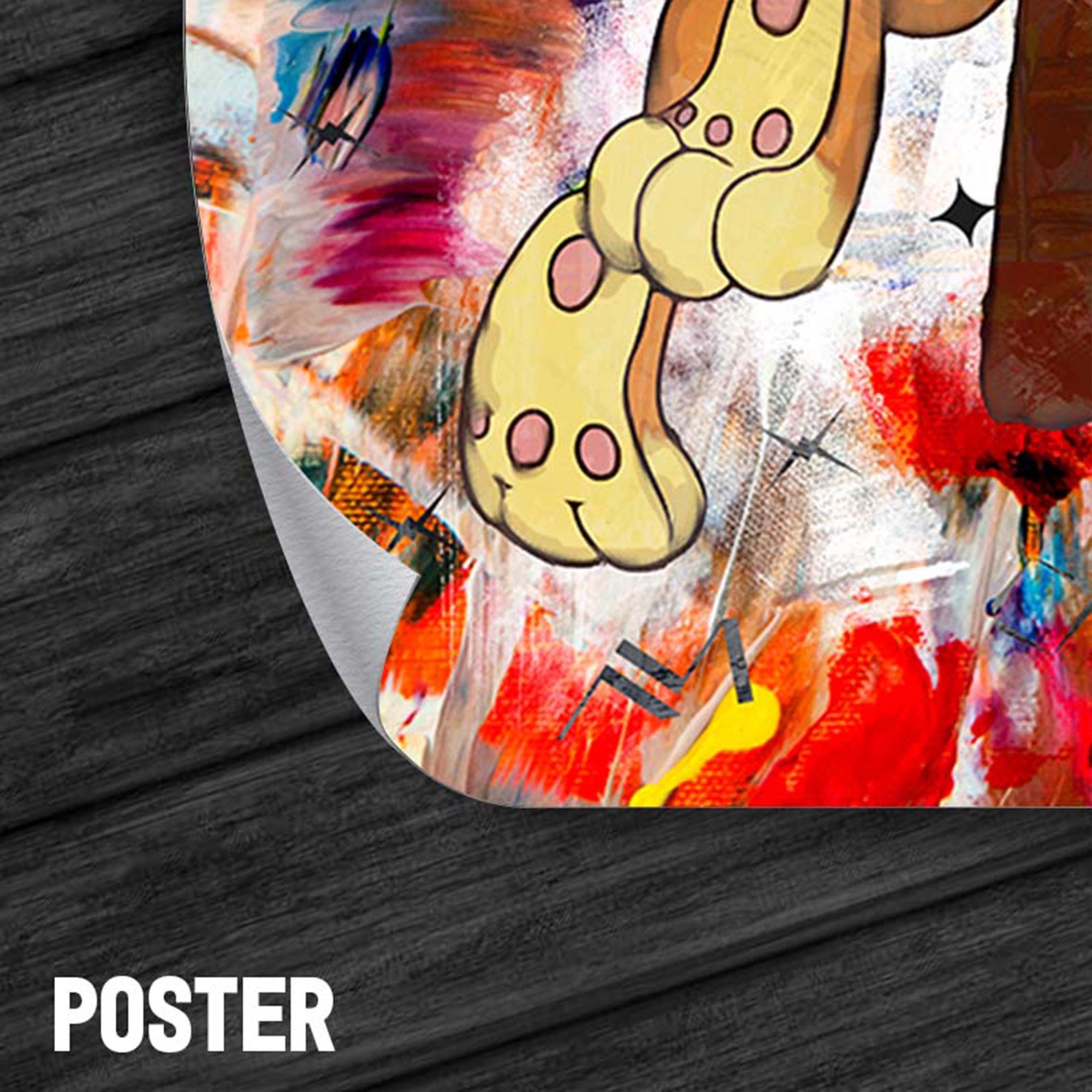 Poster Canva Größen, als 4 Leinwand in BUGS, ArtMind Premium gerahmte LOLA Art, Wandbilder & - XXL-Wandbild Wall & Bild, BUNNY