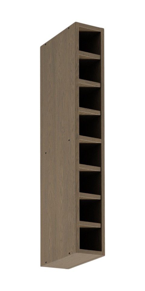 Regal Stilvolles Design für maximale Stauraumnutzung.