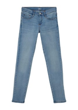 s.Oliver Stoffhose Jeans Suri / Regular Fit / Mid Rise / Slim Leg Waschung