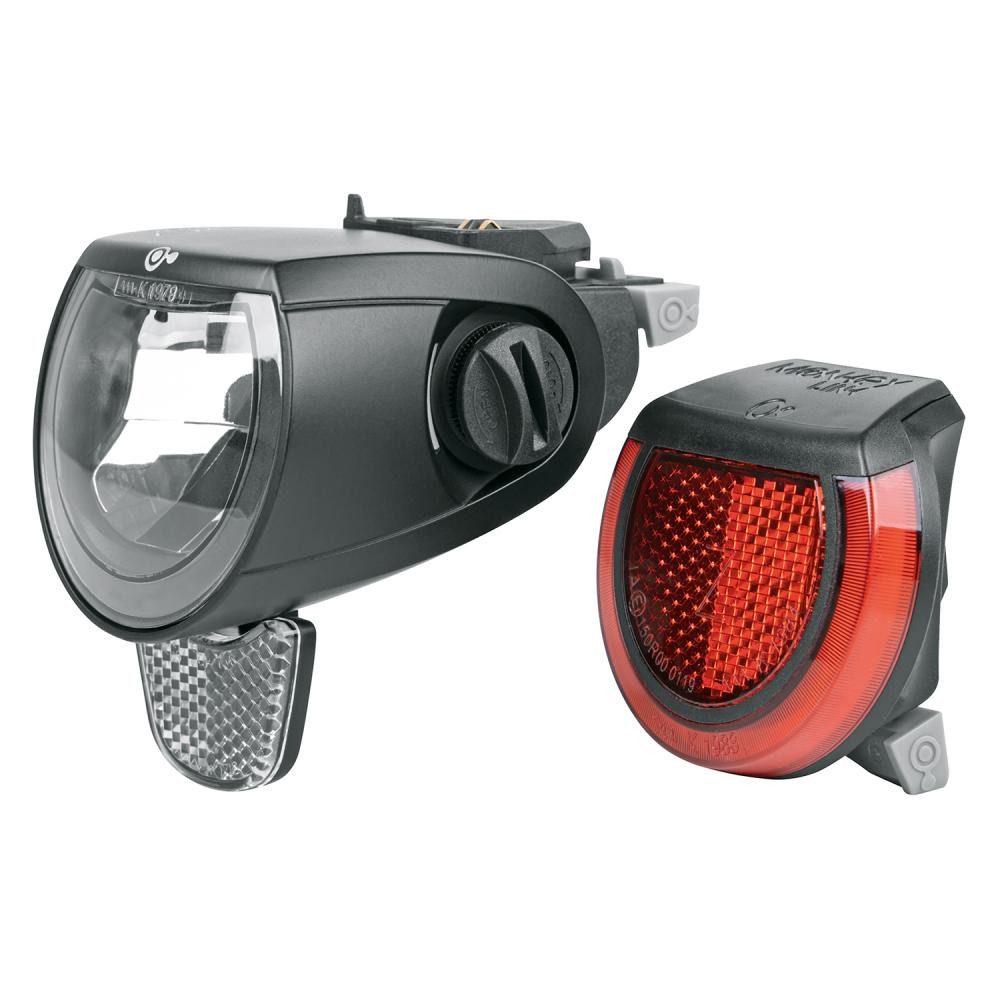 MonkeyLink Fahrradbeleuchtung MonkeyLink ML-SkyeLight 60 LUX Set CONNECT: 60 Lux LED-Beleuchtungsset