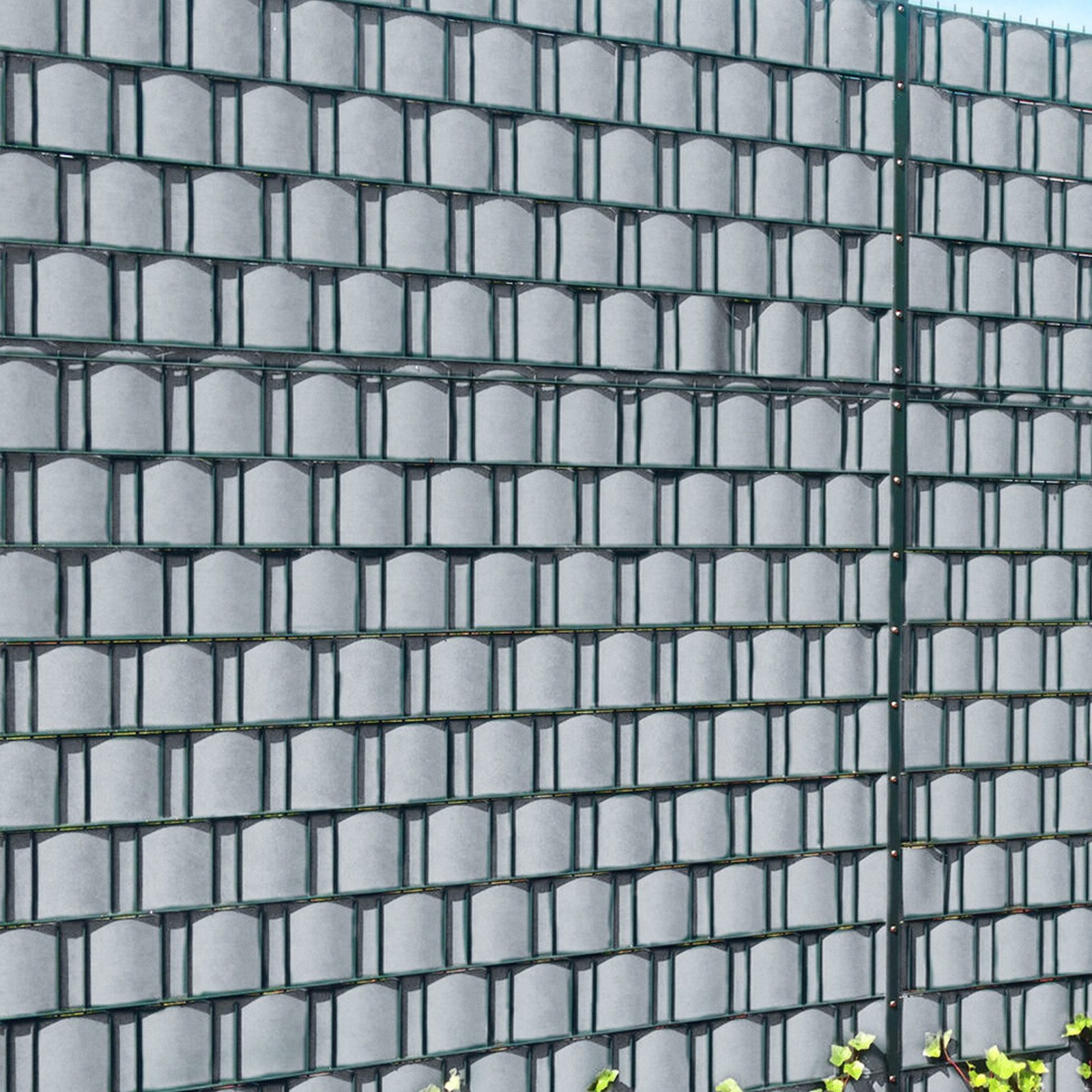 Arvotec Sichtschutzstreifen Sichtschutzstreifen 25 m (Rolle) verschiedene Farben, keine Klemmschienen nötig