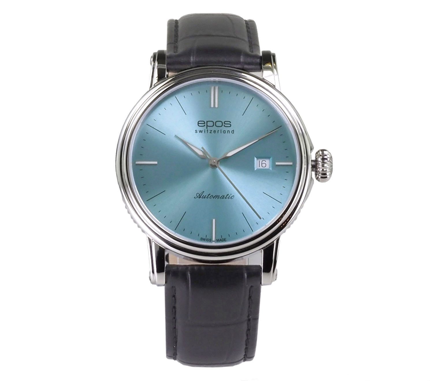 EPOS Schweizer Uhr Automatik 3390.152.20.19.25 Emotion Herren Uhr Emotion, Saphirglas