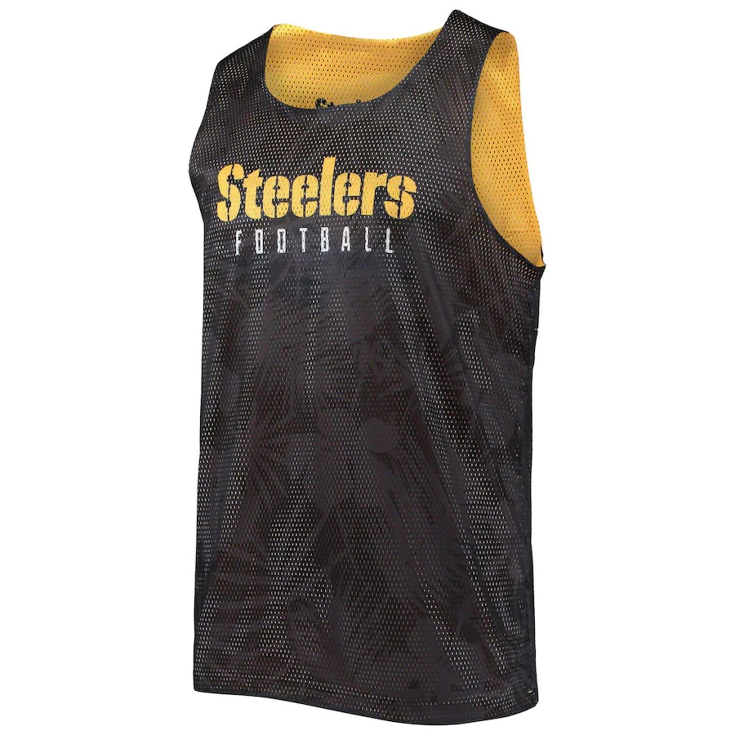 Reversible Muskelshirt Collectibles Pittsburgh Forever Steelers Floral