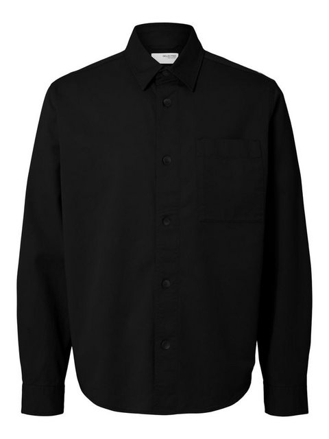 SELECTED HOMME Outdoorhemd - Overshirt einfarbig - Worker Hemd - lockeres günstig online kaufen
