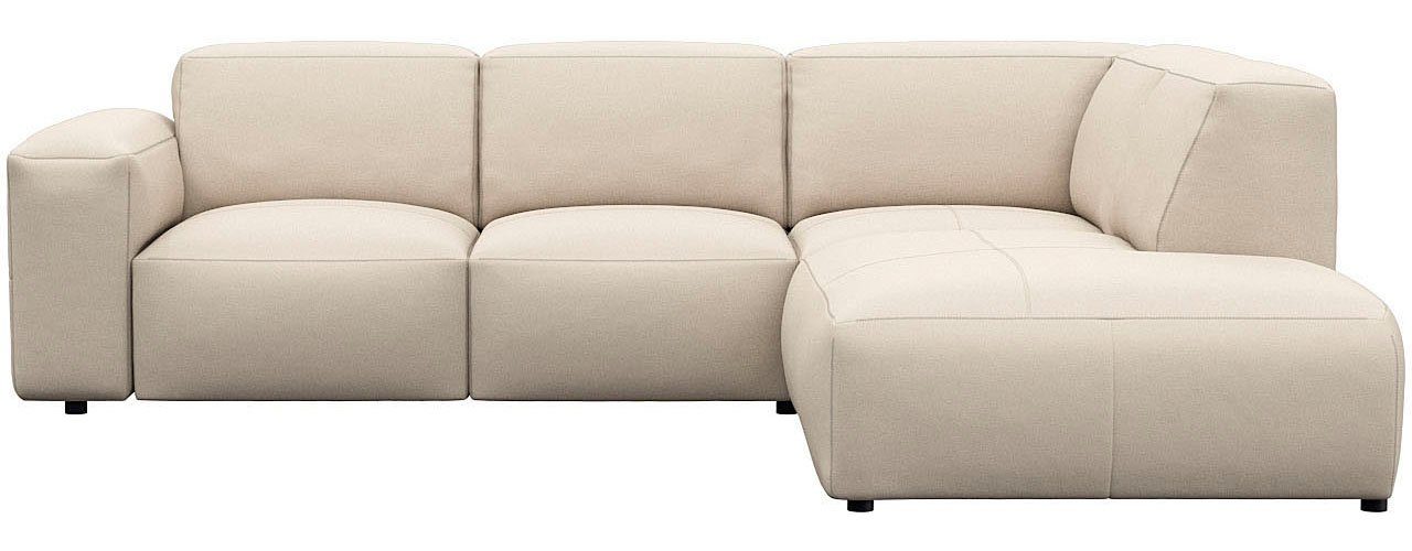 FLEXLUX Ecksofa Lucera, super Sitzkomfort durch Kaltschaum im Sitz, L-Form, modern & anschmiegsam, Designsofa, modernes skandinavisches Design