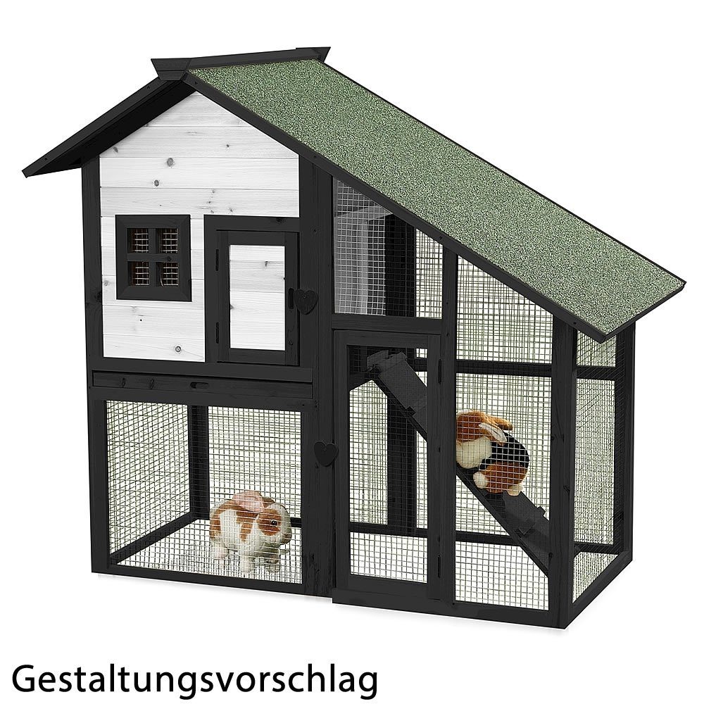 Kleintierkäfig Hasenstall Kaninchenstall Hasen Kaninchen Stall Kleintierstall