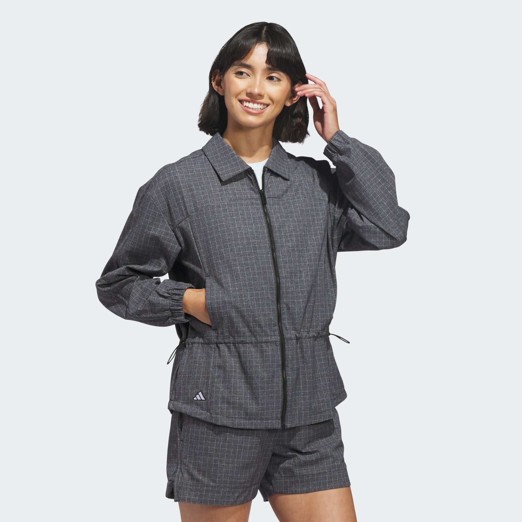 adidas Performance Funktionsjacke ULTIMATE365+ PEPLUM GRID JACKE (1-St)