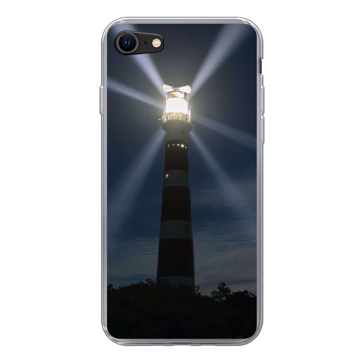 Handyhülle Leuchtturm von Ameland in der Abenddämmerung