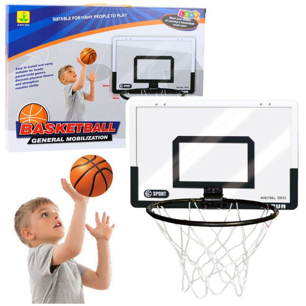 Wisam Lernspielzeug Basketball-Set, Backboard, Schild, Korb, Ballpumpe
