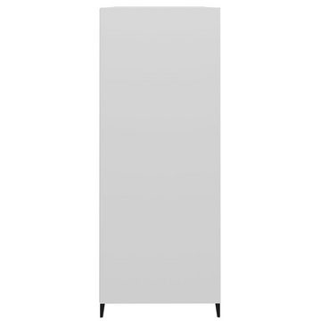 möbelando Regal Torres, BxHxT: 69,5x90x32,5 cm, in Hochglanz-Weiß mit 3 Fächern und 2 Einlegeböden