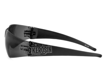 KingKerosin Motorradbrille KK206, Steinschlagbeständig durch Kunststoff-Sicherheitsglas