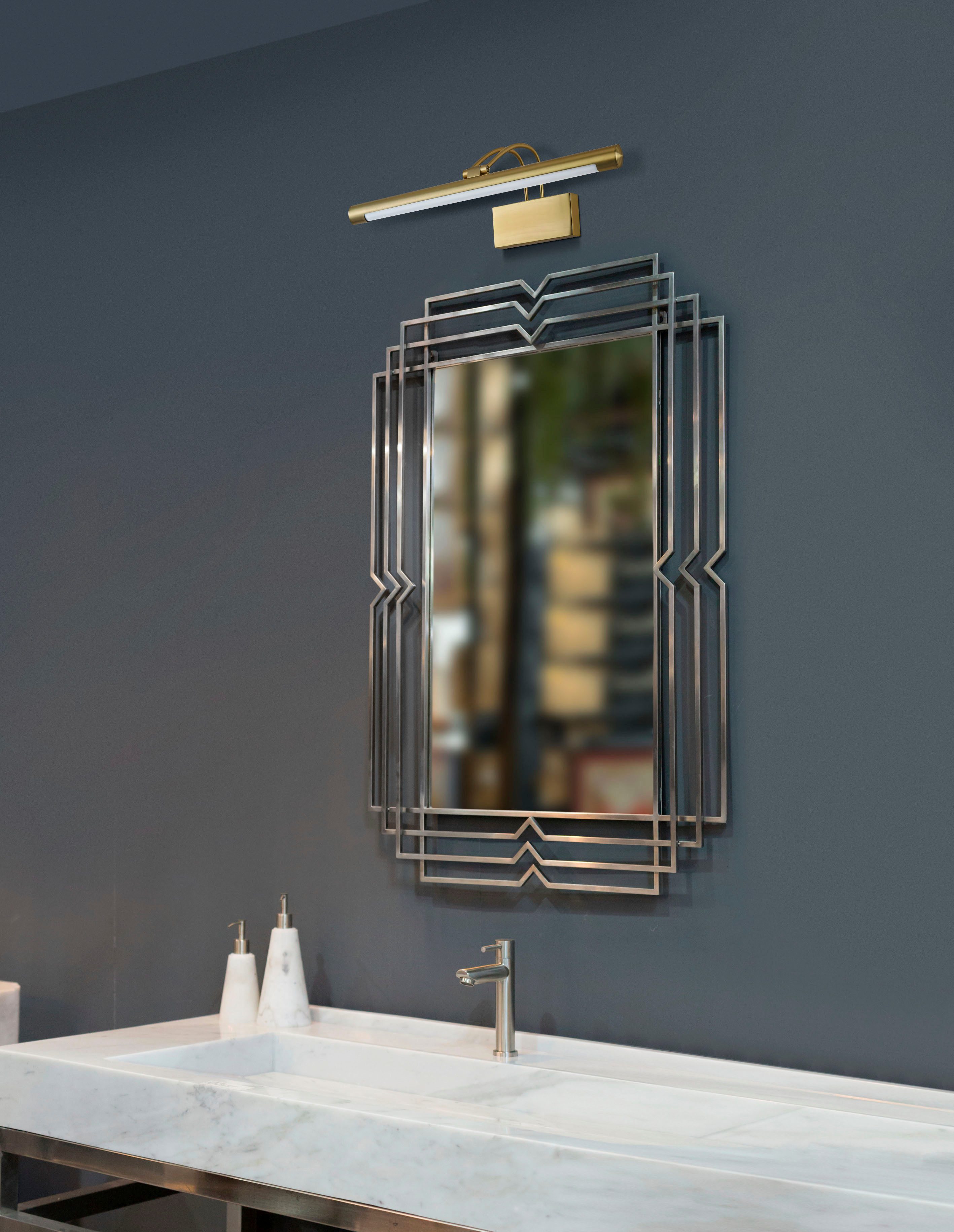 Nova Luce LED Bilderleuchte TIFFANY, LED fest integriert, Warmweiß günstig online kaufen