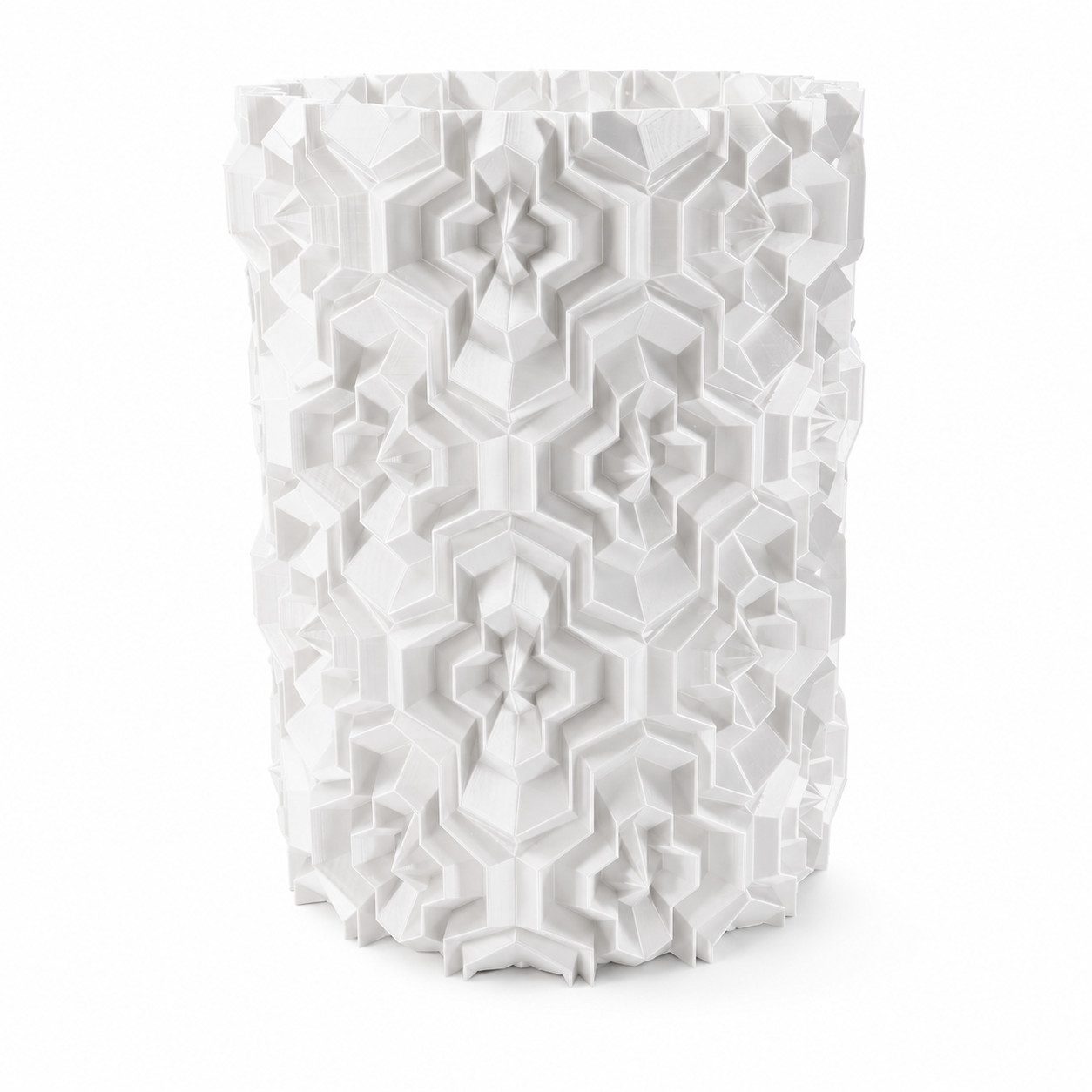 Alpha Electronics Dekovase Geometrische Design Vase M & XL (Sparangebot, 1 St., hochwertiger 3D Druck), Moderne Deko Vase für Wohnzimmer & Tischdeko, Stilvolle Interior Vase