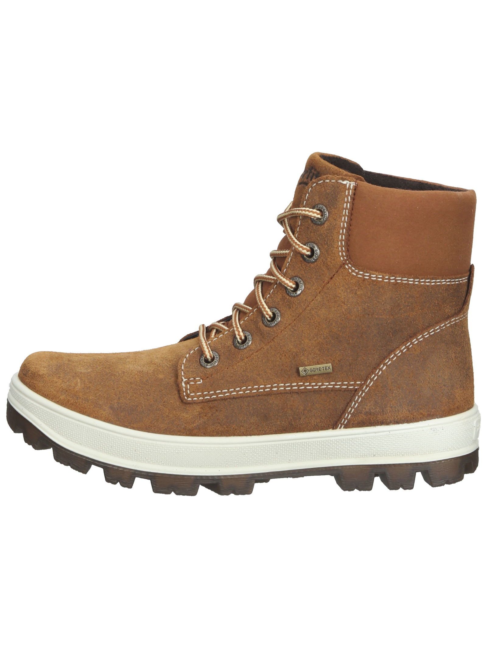 Superfit Stiefelette Veloursleder . Schnürstiefelette