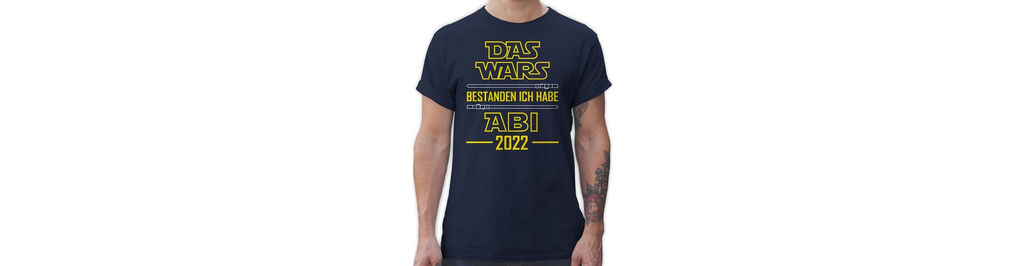 Shirtracer T-Shirt »Das Wars bestanden ich habe Abi 2022 - Abitur