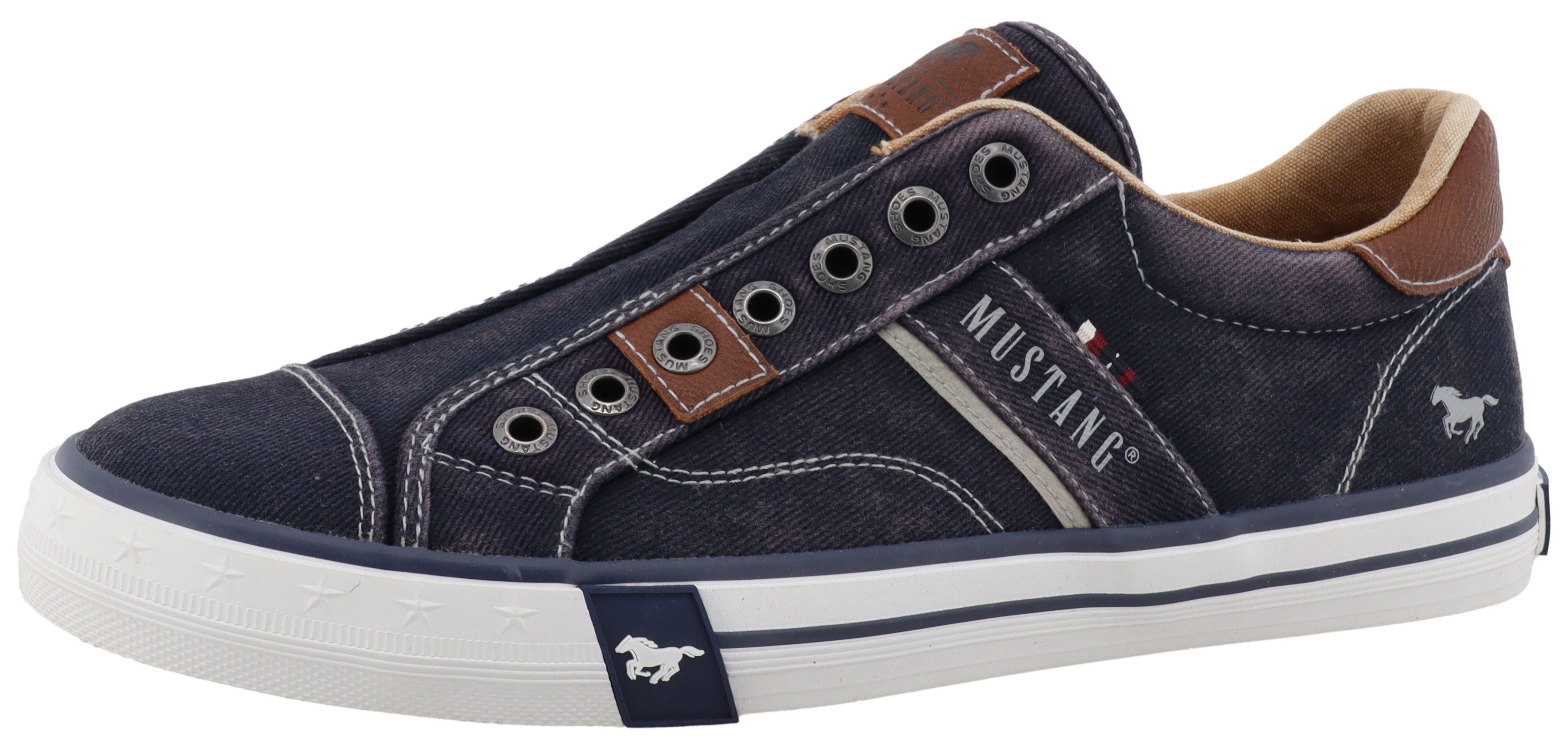 Mustang Shoes Calogero Slip-On Sneaker Slipper, Freizeitschuh, Halbschuh mi günstig online kaufen