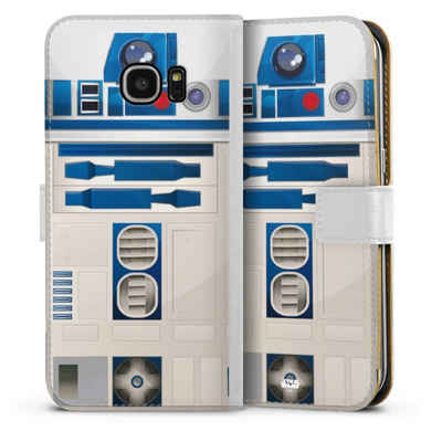 DeinDesign Handyhülle »Star Wars R2D2 Fanartikel R2D2 Closeup - Star Wars«, Samsung Galaxy S7 Edge Hülle Handy Flip Case Wallet Cover