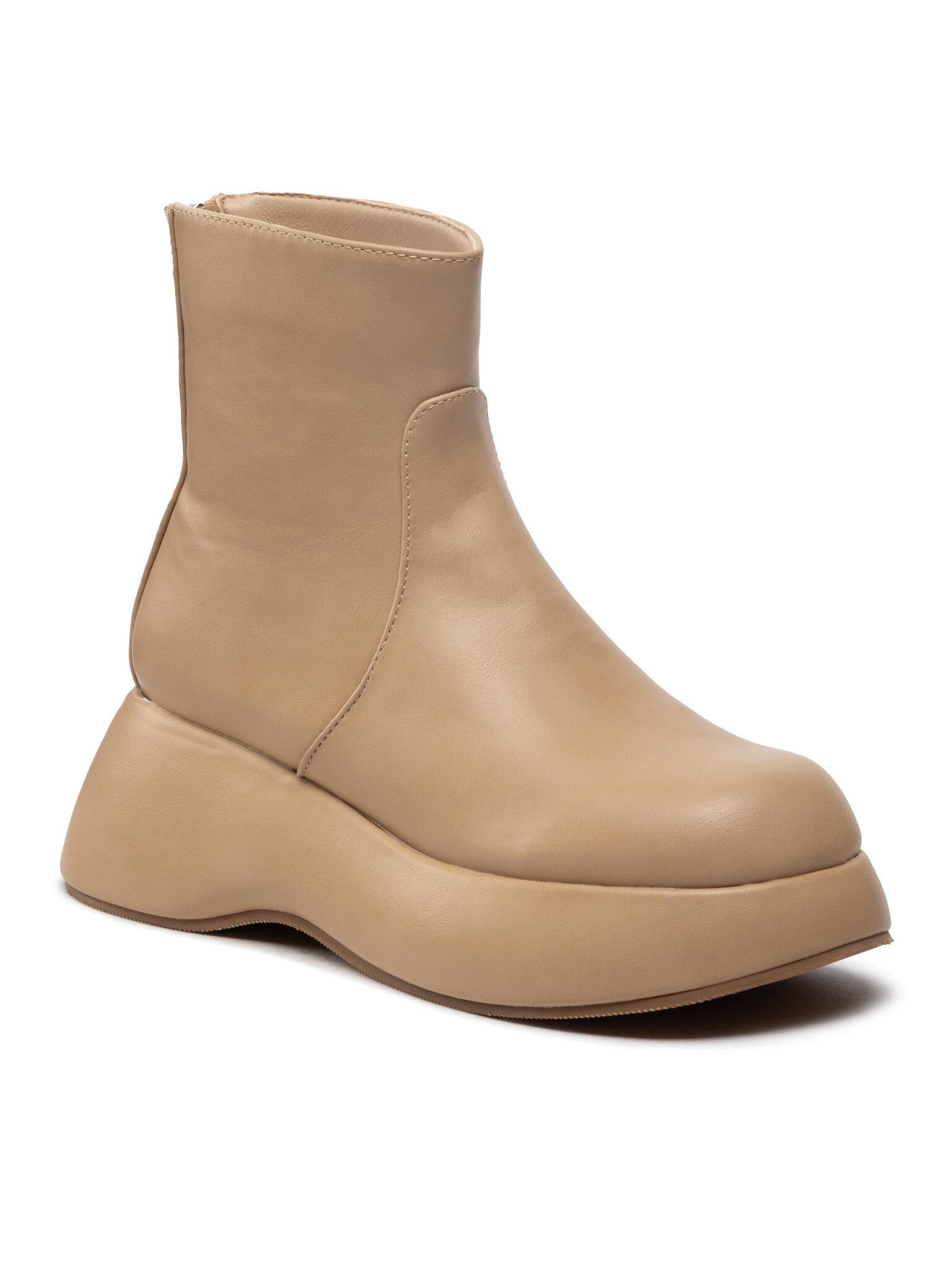 Stiefeletten ZALY8813-8 Beige Stiefelette