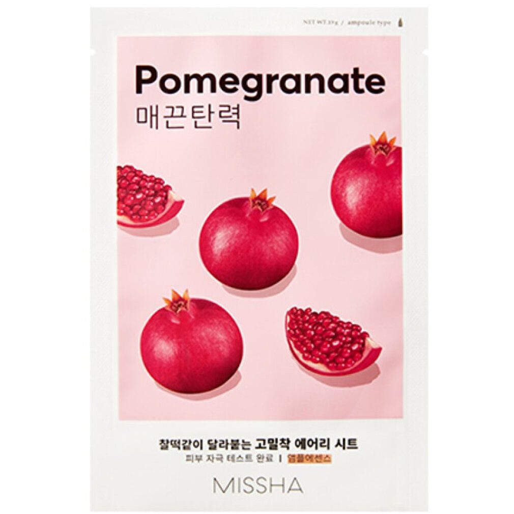Missha Gesichtsmaske Airy Fit Pomegranate Sheet Mask 19g