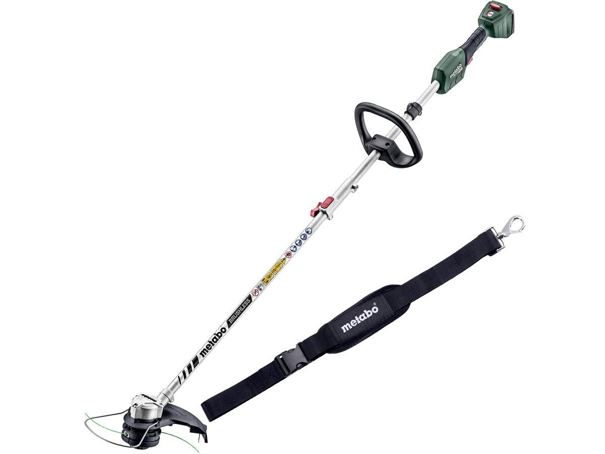 metabo Akku-Rasentrimmer RTD 18 LTX BL 30 Solo, 30 cm Arbeitsbreite Faden, ohne Akku und Ladegeät