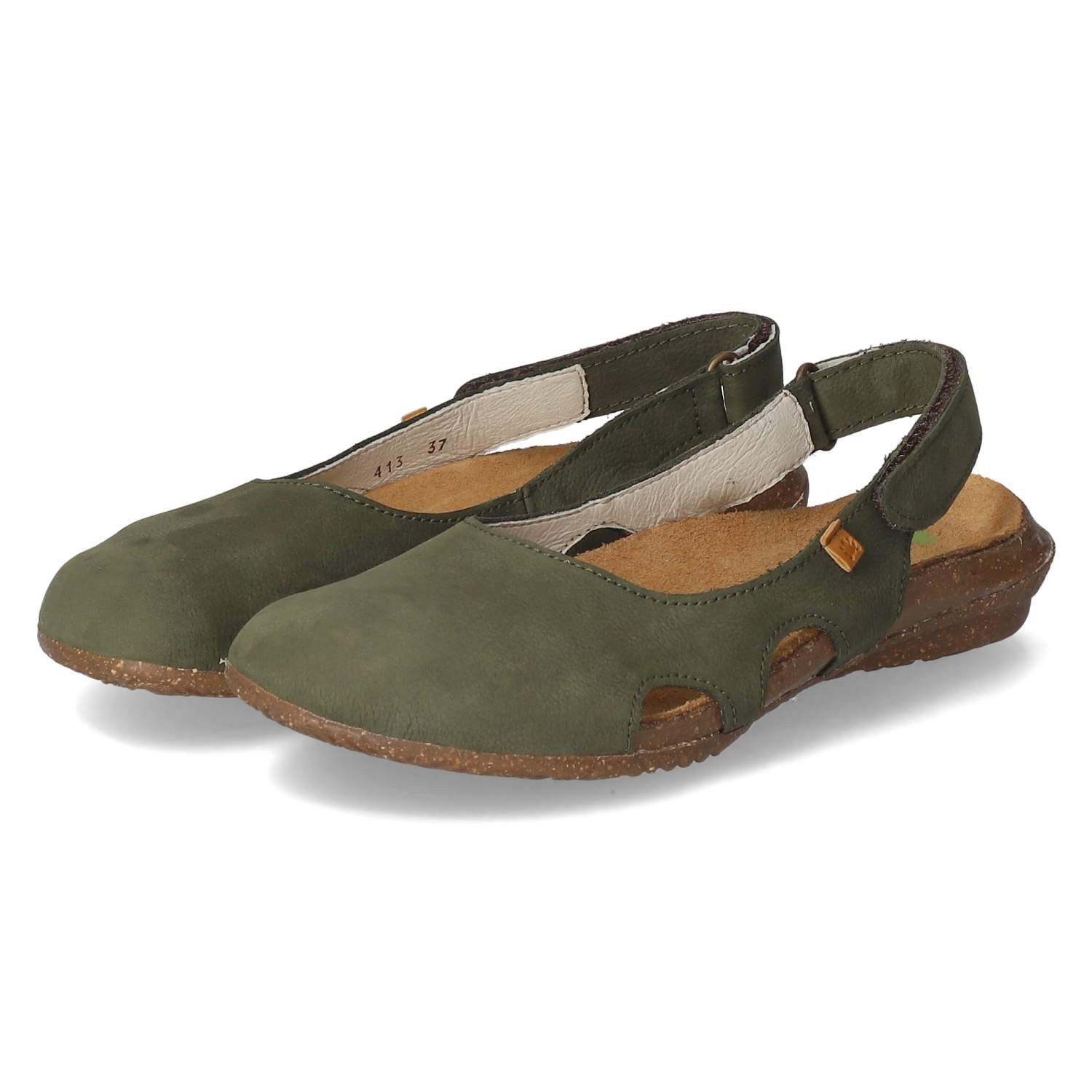 El Naturalista Damen Sandale Koratin – Bequeme Ledersandale Mit Anatomischer Sohle