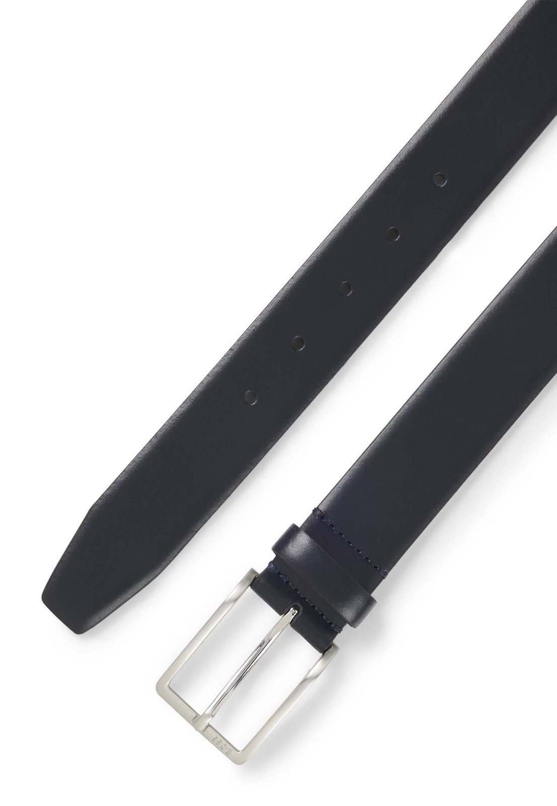 BOSS Ledergürtel Erman-L Sz35 Leather Belt aus echtem Rindsleder günstig online kaufen