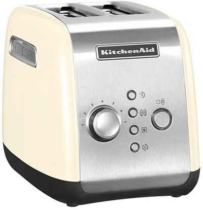 KitchenAid Toaster 5KMT221EAC ALMOND CREAM, 2 kurze Schlitze, für 2 Scheiben, 1100 W