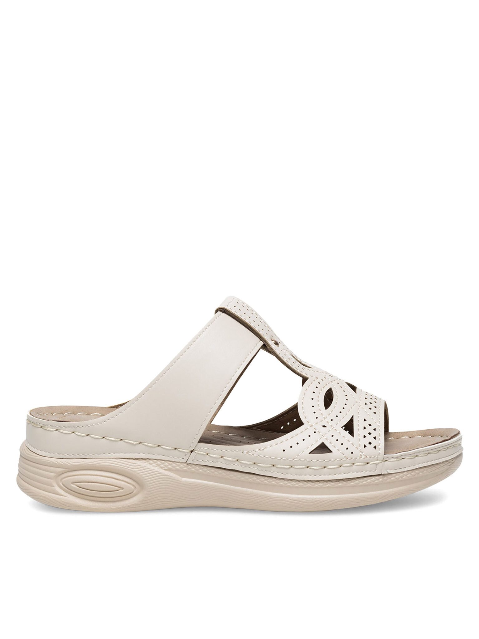Clara Barson Pantoletten WYL0510-28 Beige Pantolette günstig online kaufen