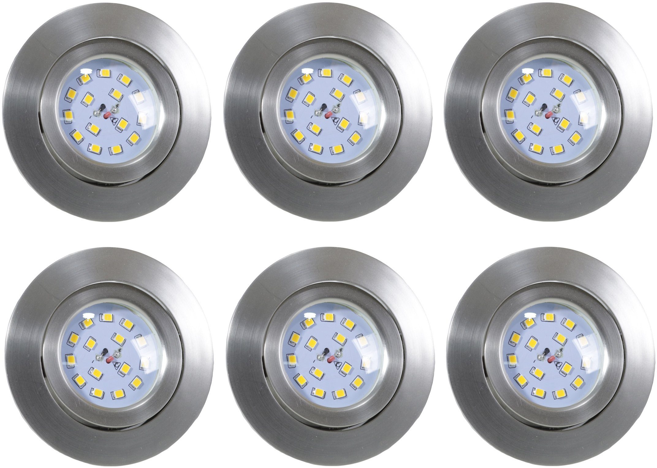 B.K.Licht LED Einbauleuchte Mano, Dimmfunktion, LED fest integriert,  Warmweiß, LED Einbaustrahler Spots dimmbar ultra-flach Einbaulampe  Deckenleuchte | Alle Lampen