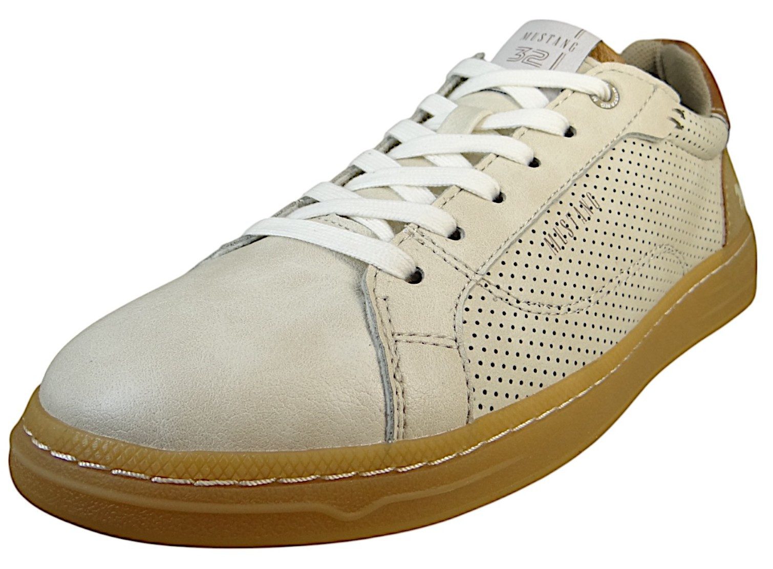 Mustang Shoes 4204303 243 ivory Sneaker
