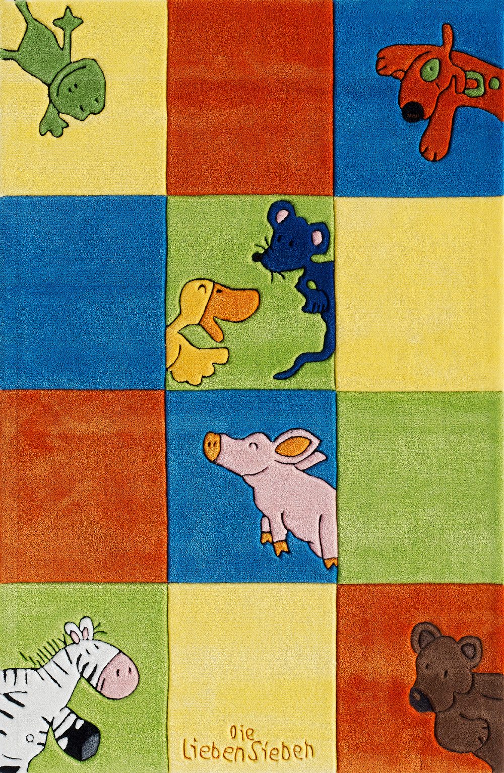 Die Lieben Sieben Kinderteppich Die Lieben Sieben 110x170cm